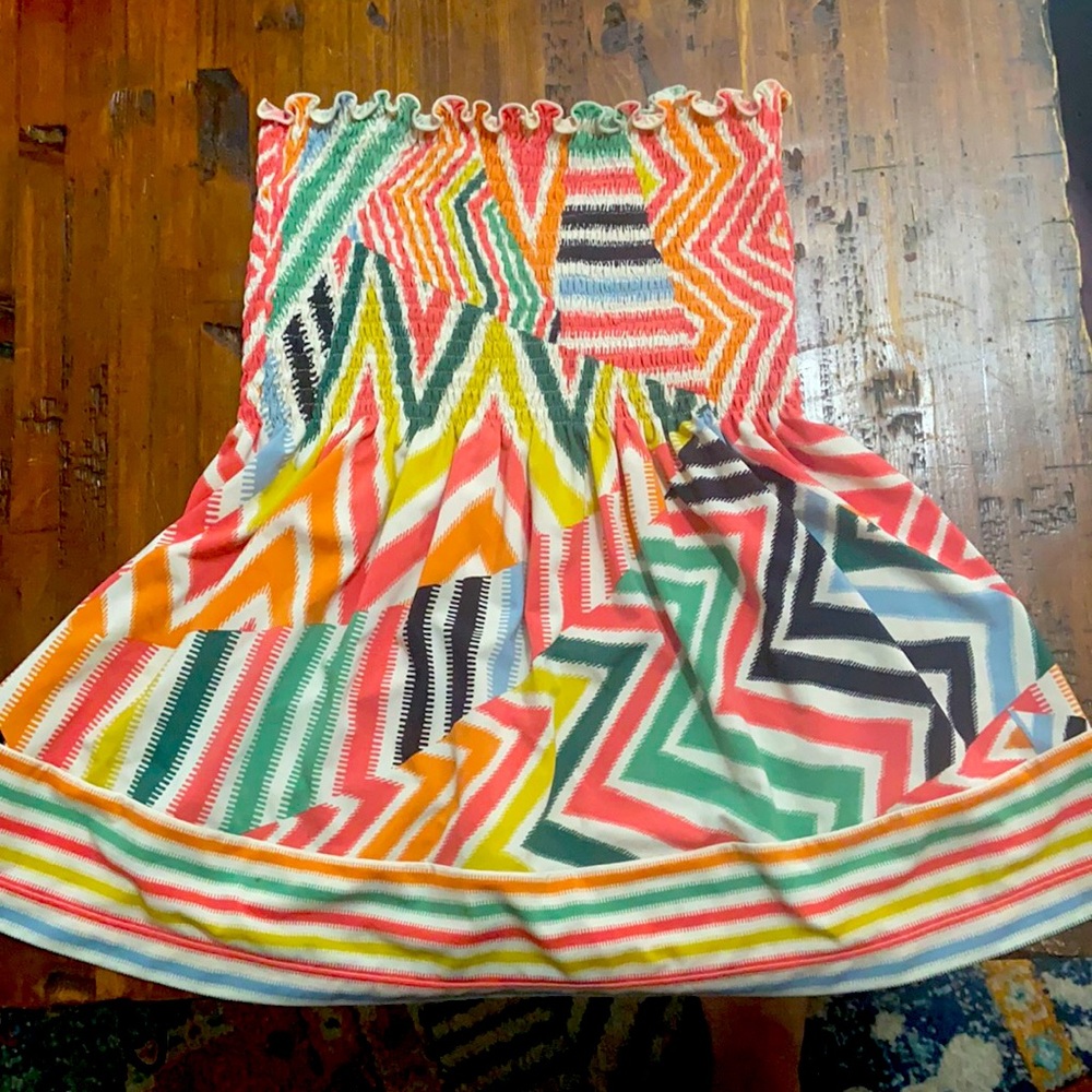 Strapless BCBG top